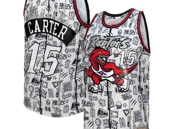Vince Carter Toronto Raptors 1998/99 Swingman Jersey - White