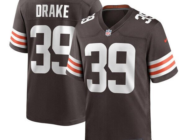 Kenyan Drake Cleveland Browns Nike  Game Jersey -  Brown