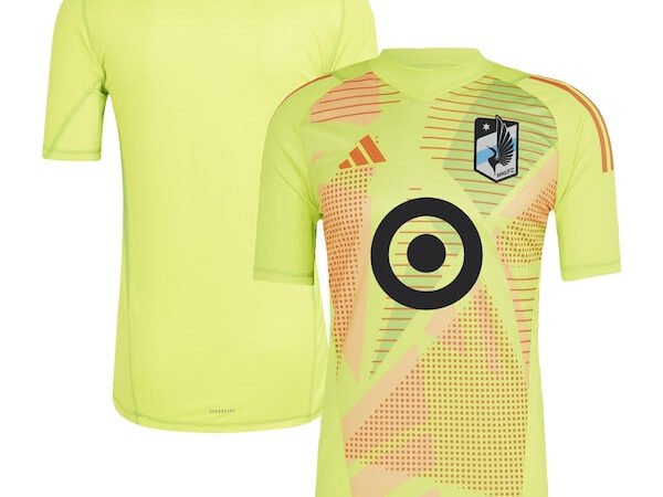 Minnesota United FC adidas 2024 Goalkeeper Jersey - Yellow