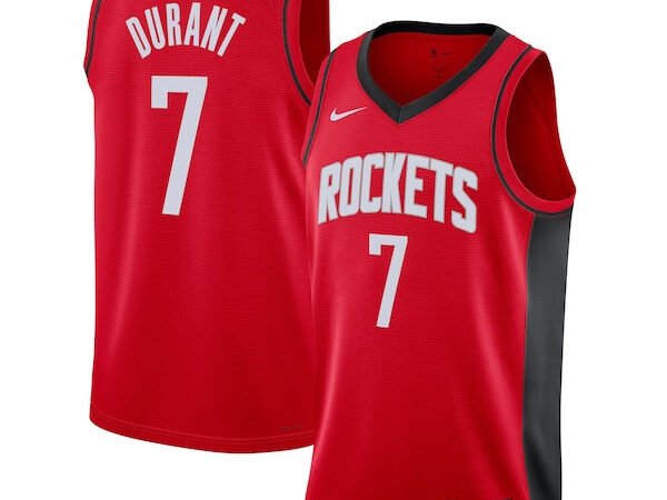 Kevin Durant Houston Rockets Nike Unisex Swingman Player Jersey - Icon Edition - Red