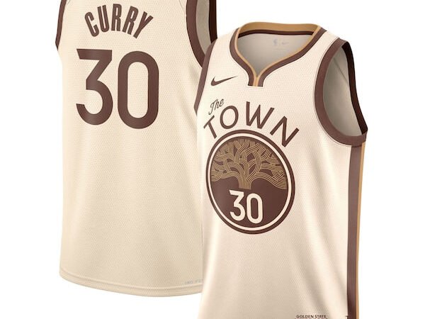 Stephen Curry Golden State Warriors Nike Unisex 2025/26 Swingman Jersey - Tan - City Edition