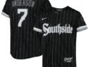 Tim Anderson Chicago White Sox Nike Youth City Connect Replica Player Jersey - Black