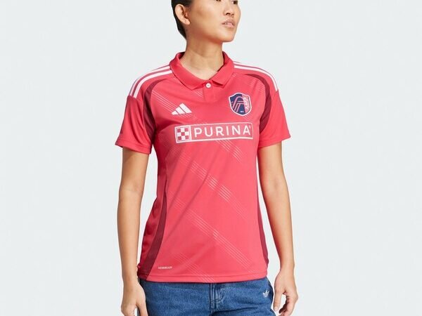 St. Louis City SC adidas Women's 2025 Forever CITY Red Replica Jersey - Red
