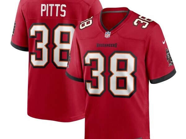 Derrek Pitts Tampa Bay Buccaneers Nike Game Jersey - Red
