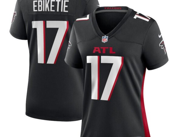 Arnold Ebiketie Atlanta Falcons Nike Women's Team Game Jersey -  Black