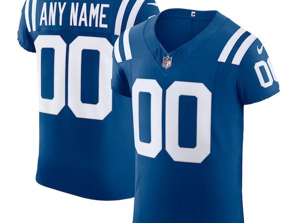 Indianapolis Colts Nike Vapor F.U.S.E. Elite Custom Jersey - Royal