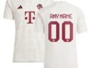 Bayern Munich adidas 2023/24 Third Custom Replica Jersey - White