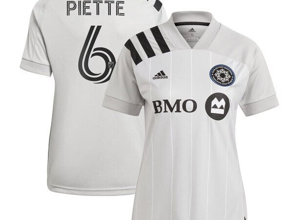 Samuel Piette CF Montréal adidas Women's 2021 Secondary Replica Jersey - Gray