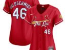 Paul Goldschmidt St. Louis Cardinals Nike Women's 2024 City Connect Limited Player Jersey - Red