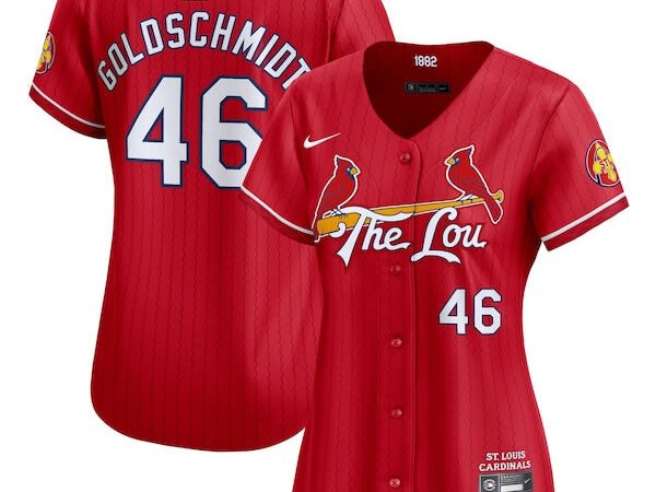 Paul Goldschmidt St. Louis Cardinals Nike Women's 2024 City Connect Limited Player Jersey - Red