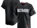 Baltimore Orioles Nike City Connect Limited Jersey - Black