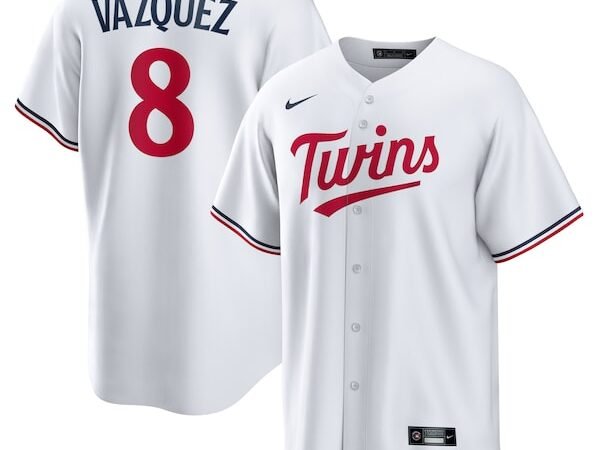 Christian Vazquez Minnesota Twins Nike Home Replica Jersey - White