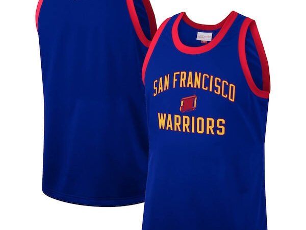 Golden State Warriors  Hardwood Classics Team Heritage Fashion Jersey - Royal