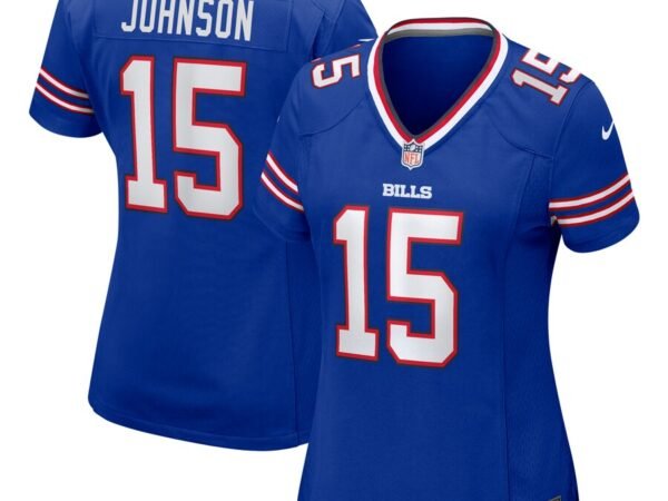 Braydon Johnson Buffalo Bills Nike Women's Team Game Jersey - Royal