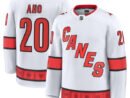Sebastian Aho Carolina Hurricanes  Away Premium Jersey - White/Black/Red