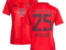 Thomas Müller Bayern Munich adidas Women's 2024/25 Home Replica Player Jersey - Red