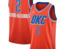 Shai Gilgeous-Alexander Oklahoma City Thunder Jordan Brand Unisex Swingman Jersey - Statement Edition - Orange