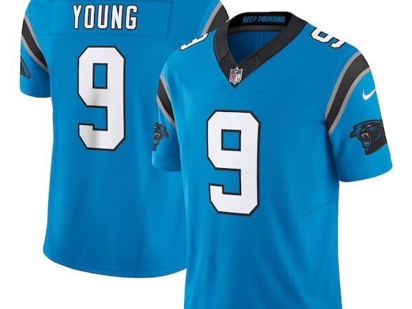 Bryce Young Carolina Panthers Nike Vapor F.U.S.E. Limited Jersey - Blue/White