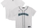 Seattle Mariners Nike Preschool Home Game Jersey - White