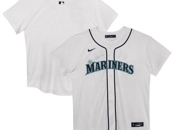 Seattle Mariners Nike Preschool Home Game Jersey - White