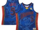 Baron Davis Golden State Warriors 2006/07 Hardwood Classics Asian Heritage 6.0 Swingman Throwback Player Jersey - Royal