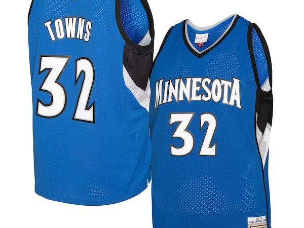 Karl-Anthony Towns Minnesota Timberwolves 2015/16 Swingman Jersey - Blue