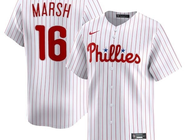 Brandon Marsh Philadelphia Phillies Nike Home Limited Player Jersey - White