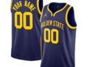 Golden State Warriors Jordan Brand Unisex 2022/23 Swingman Custom Jersey - Statement Edition - Blue