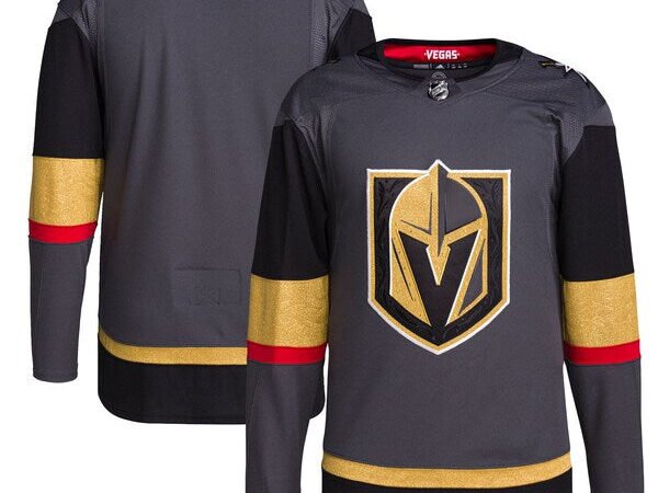 Vegas Golden Knights adidas Alternate Authentic Jersey - Gray