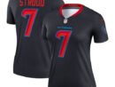 C.J. Stroud Houston Texans Nike Women's Alternate Legend Player Performance Top -  Navy/Red