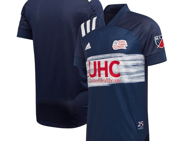 New England Revolution adidas 2021 Primary Authentic Jersey - Navy
