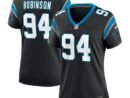 A'Shawn Robinson Carolina Panthers Nike Women's  Game Jersey -  Black