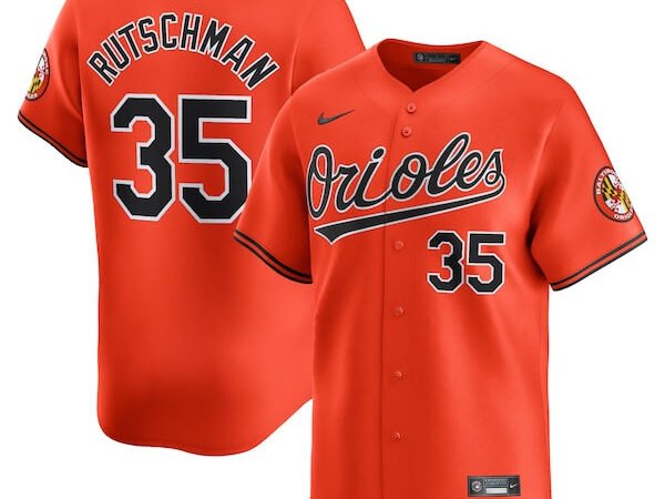 Adley Rutschman Baltimore Orioles Nike Alternate Limited Player Jersey – Orange