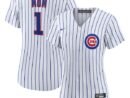 Chicago Cubs Nike Women's #1 Mom Home Replica Jersey - White