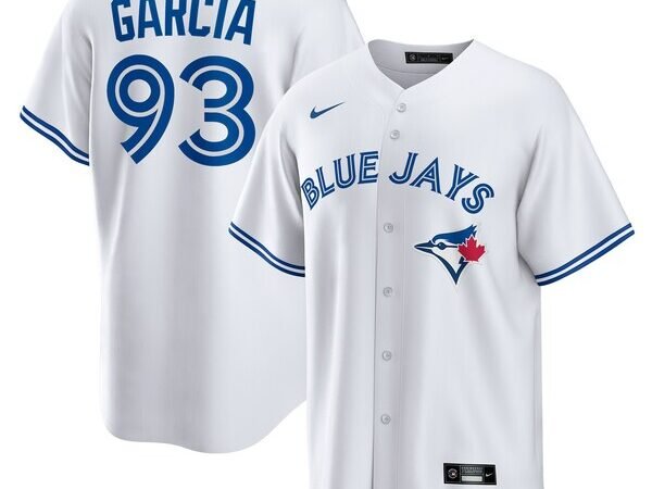 Yimi Garcia Toronto Blue Jays Nike Home  Replica Player Jersey - White