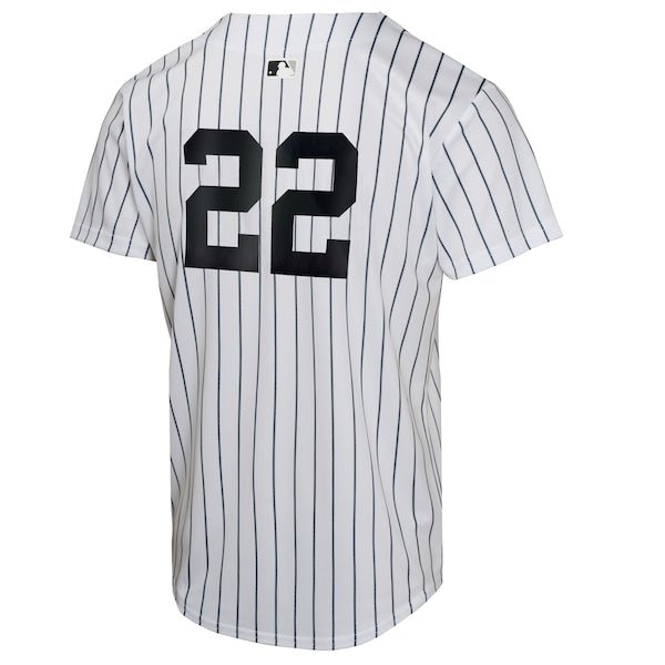 Juan Soto New York Yankees Nike Youth 2024 World Series Home Game Player Jersey - White