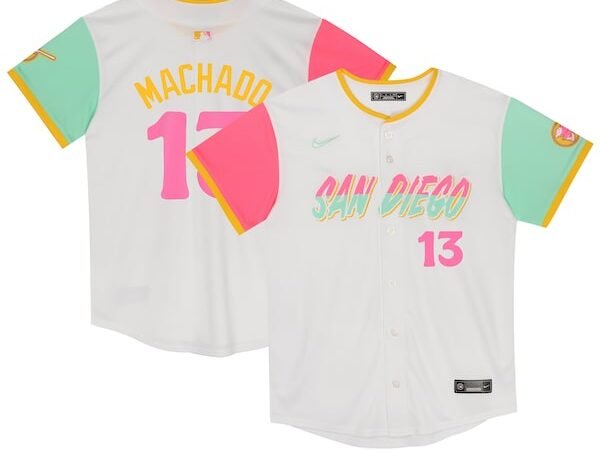 Manny Machado San Diego Padres Nike Preschool City Connect Limited Player Jersey - White
