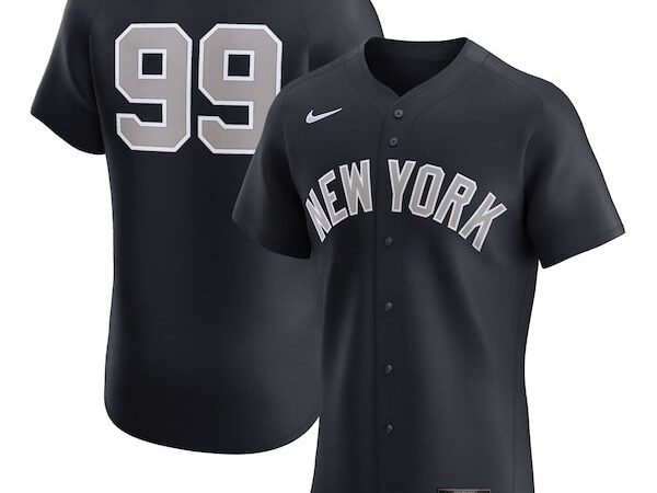 Aaron Judge New York Yankees Nike Alternate Elite Jersey - Navy