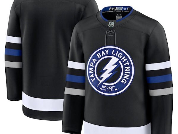 Tampa Bay Lightning  Alternate Premium Jersey - Black/Blue/White