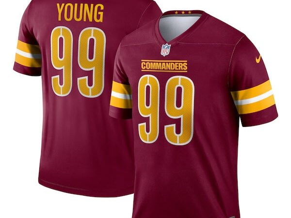 Chase Young Washington Commanders Nike Legend Jersey - Burgundy
