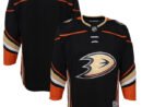 Anaheim Ducks Youth Home Premier Jersey - Black