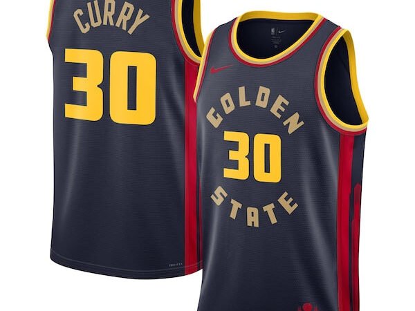 Stephen Curry Golden State Warriors Nike Unisex 2024/25 Swingman Player Jersey - City Edition - Navy