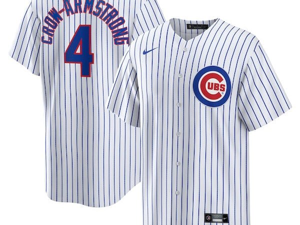 Pete Crow-Armstrong Chicago Cubs Nike Home Replica Jersey - White/Royal