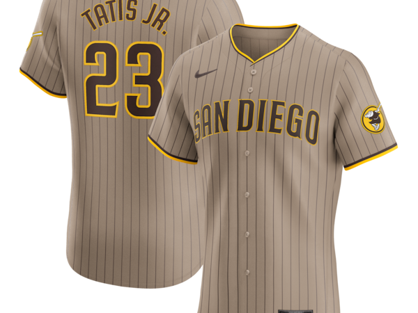 Fernando Tatis Jr. San Diego Padres Nike Alternate Elite Player Jersey - Sand