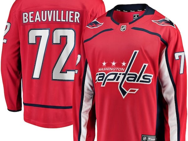 Anthony Beauvillier Washington Capitals  Home Breakaway Jersey - Red