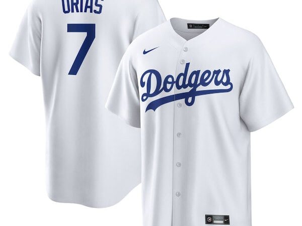 Julio Urias Los Angeles Dodgers Nike Replica Player Jersey - White