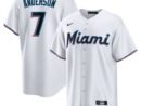 Tim Anderson Miami Marlins Nike Home Replica Player Jersey - White