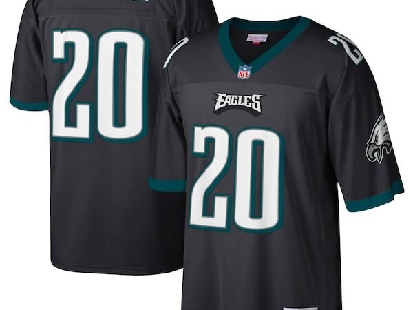 Brian Dawkins Philadelphia Eagles Legacy Replica Jersey - Black/Green