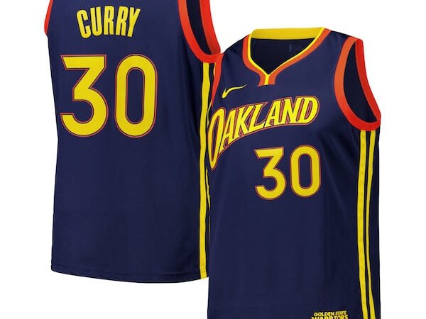 Stephen Curry Golden State Warriors Nike Swingman Player Jersey - City Edition - Royal