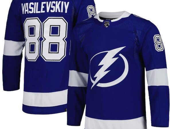 Andrei Vasilevskiy Tampa Bay Lightning adidas  Primegreen Authentic Player Jersey - Blue